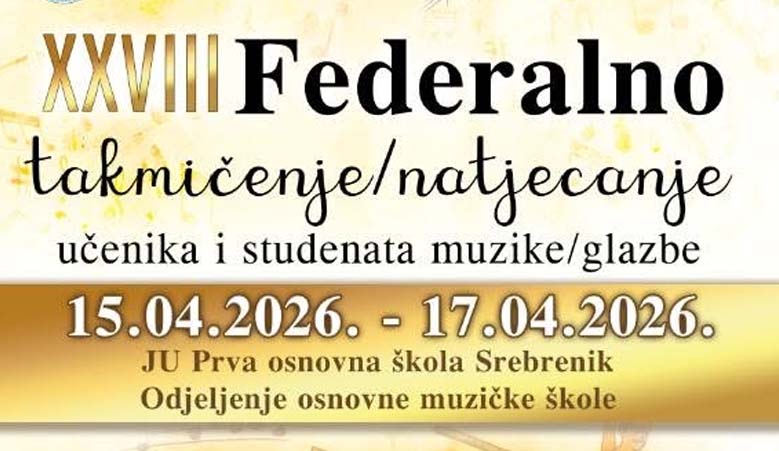 XXVIII Federalno takmičenje učenika i studenata muzike/glazbe